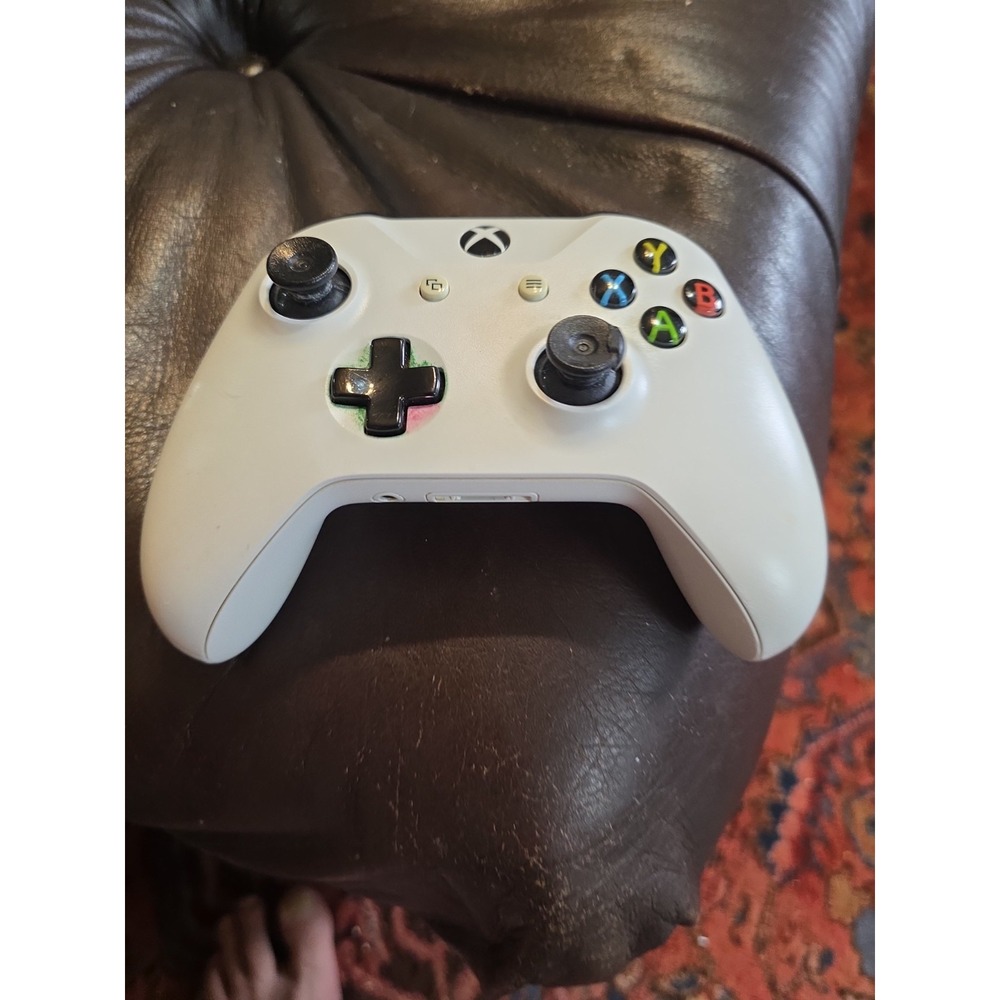 Xbox Series One S Wireless Controller 1708 White With Blue Paint